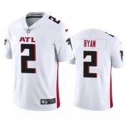 Wholesale Cheap Atlanta Falcons #2 Matt Ryan Men's Nike White 2020 Vapor Untouchable Limited NFL Jersey