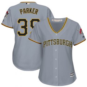 Wholesale Cheap Pirates #39 Dave Parker Grey Road Women\'s Stitched MLB Jersey