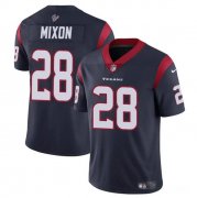 Cheap Men's Houston Texans #28 Joe Mixon Navy Vapor Untouchable Football Stitched Jersey
