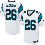 Wholesale Cheap Nike Panthers #26 Donte Jackson White Men's Stitched NFL Elite Jersey