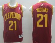 Wholesale Cheap Cleveland Cavaliers #21 Andrew Wiggins Red Swingman Jersey
