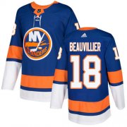 Wholesale Cheap Adidas Islanders #18 Anthony Beauvillier Royal Blue Home Authentic Stitched Youth NHL Jersey