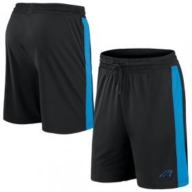 Wholesale Cheap Men\'s Carolina Panthers Black Performance Shorts