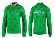 Wholesale Cheap NFL New York Jets Victory Jacket Green_1