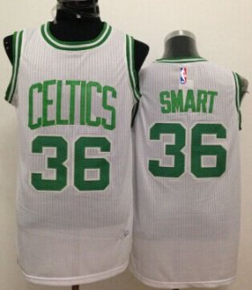 Wholesale Cheap Boston Celtics #36 Marcus Smart White Swingman Jersey
