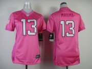 Wholesale Cheap Nike Dolphins #13 Dan Marino Pink Women's Be Luv'd Stitched NFL New Elite Jersey