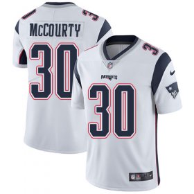 Wholesale Cheap Nike Patriots #30 Jason McCourty White Men\'s Stitched NFL Vapor Untouchable Limited Jersey