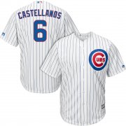 Wholesale Cheap Cubs #6 Nicholas Castellanos White Home Stitched Youth MLB Jersey