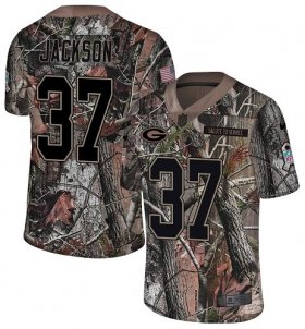 Wholesale Cheap Nike Packers #37 Josh Jackson Camo Men\'s Stitched NFL Limited Rush Realtree Jersey