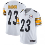 Wholesale Cheap Nike Steelers #23 Joe Haden White Men's Stitched NFL Vapor Untouchable Limited Jersey