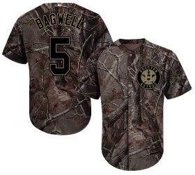 Wholesale Cheap Astros #5 Jeff Bagwell Camo Realtree Collection Cool Base Stitched MLB Jersey