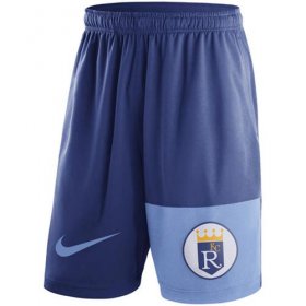 Wholesale Cheap Men\'s Kansas City Royals Nike Royal Cooperstown Collection Dry Fly Shorts