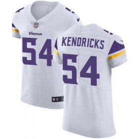 Wholesale Cheap Nike Vikings #54 Eric Kendricks White Men\'s Stitched NFL Vapor Untouchable Elite Jersey