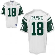 Wholesale Cheap Jets #18 Logan Payne White Stitched NFL Jersey