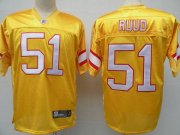 Wholesale Cheap Buccaneers #51 Barrett Ruud Yellow Stitched NFL Jersey