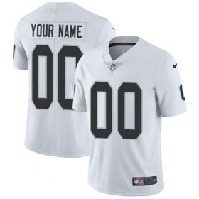 Wholesale Cheap Nike Las Vegas Raiders Customized White Stitched Vapor Untouchable Limited Men\'s NFL Jersey