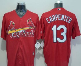 Wholesale Cheap Cardinals #13 Matt Carpenter Red New Cool Base Stitched MLB Jersey