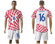 Wholesale Cheap Croatia #16 Kalinic Home Soccer Country Jersey