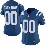 Wholesale Cheap Nike Indianapolis Colts Customized Royal Blue Team Color Stitched Vapor Untouchable Limited Women's NFL Jersey