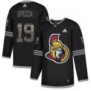 Wholesale Cheap Adidas Senators #19 Jason Spezza Black Authentic Classic Stitched NHL Jersey