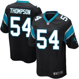 Wholesale Cheap Nike Panthers #54 Shaq Thompson Black Team Color Youth Stitched NFL Elite Jersey
