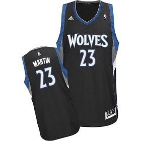 Wholesale Cheap Minnesota Timberwolves #23 Kevin Martin Black Swingman Jersey