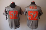 Wholesale Cheap Nike 49ers #52 Patrick Willis Grey Shadow Men's Stitched NFL Elite Jersey