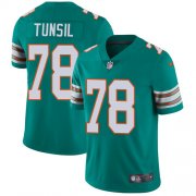 Wholesale Cheap Nike Dolphins #78 Laremy Tunsil Aqua Green Alternate Men's Stitched NFL Vapor Untouchable Limited Jersey