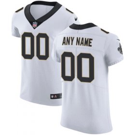 Wholesale Cheap Nike New Orleans Saints Customized White Stitched Vapor Untouchable Elite Men\'s NFL Jersey