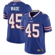 Wholesale Cheap Nike Bills #45 Christian Wade Royal Blue Team Color Men's Stitched NFL Vapor Untouchable Limited Jersey