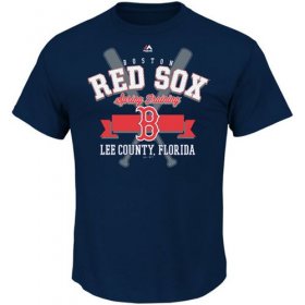 Wholesale Cheap Boston Red Sox Majestic 2016 Heart and Soul Spring Training T-Shirt Navy