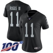 Wholesale Cheap Nike Raiders #11 Henry Ruggs III Black Team Color Women's Stitched NFL 100th Season Vapor Untouchable Limited Jersey