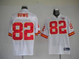 Wholesale Cheap Chiefs #82 Dwayne Bowe White With AFL 50 Anniversary Patch Stitched NFL Jersey