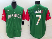 Wholesale Cheap Men's Mexico Baseball #7 Julio Ur