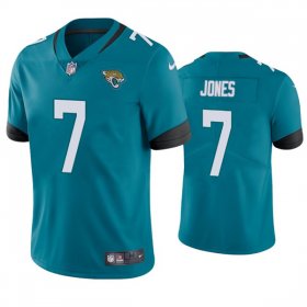 Wholesale Cheap Men\'s Jacksonville Jaguars #7 Zay Jones Teal Vapor Untouchable Limited Stitched Jersey
