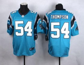 Wholesale Cheap Nike Panthers #54 Shaq Thompson Blue Alternate Men\'s Stitched NFL Elite Jersey