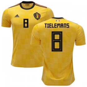 Wholesale Cheap Belgium #8 Tielemans Away Kid Soccer Country Jersey