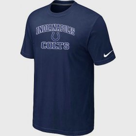 Wholesale Cheap Nike NFL Indianapolis Colts Heart & Soul NFL T-Shirt Midnight Blue