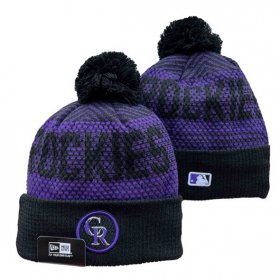 Wholesale Cheap Colorado Rockies Knit Hats 005