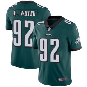 Wholesale Cheap Nike Eagles #92 Reggie White Midnight Green Team Color Men\'s Stitched NFL Vapor Untouchable Limited Jersey