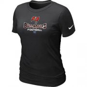 Wholesale Cheap Women's Nike Tampa Bay Buccaneers Critical Victory NFL T-Shirt Black