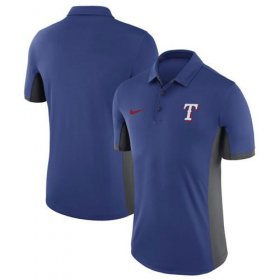 Wholesale Cheap Men\'s Texas Rangers Nike Royal Franchise Polo
