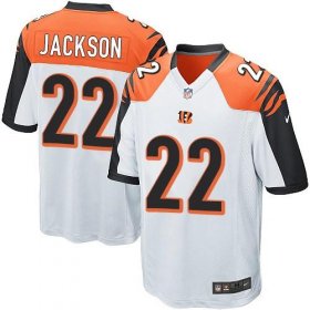 Wholesale Cheap Nike Bengals #22 William Jackson White Youth Stitched NFL Elite Jersey