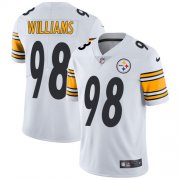 Wholesale Cheap Nike Steelers #98 Vince Williams White Men's Stitched NFL Vapor Untouchable Limited Jersey