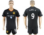 Wholesale Cheap Hull City #9 Abel H Away Soccer Club Jersey