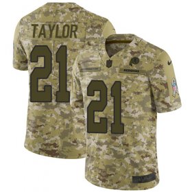 Wholesale Cheap Nike Redskins #21 Sean Taylor Camo Men\'s Stitched NFL Limited 2018 Salute To Service Jersey