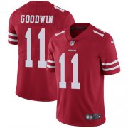 Wholesale Cheap Nike 49ers #11 Marquise Goodwin Red Team Color Men's Stitched NFL Vapor Untouchable Limited Jersey