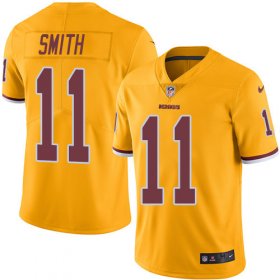Wholesale Cheap Nike Redskins #11 Alex Smith Gold Men\'s Stitched NFL Limited Rush Jersey