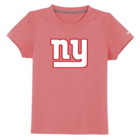 Wholesale Cheap New York Giants Sideline Legend Authentic Logo Youth T-Shirt Pink