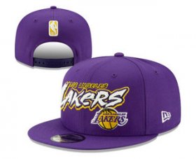 Wholesale Cheap Los Angeles Lakers Snapback Ajustable Cap Hat YD 19